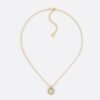 18K Petit CD Multicolor Crystals Necklace