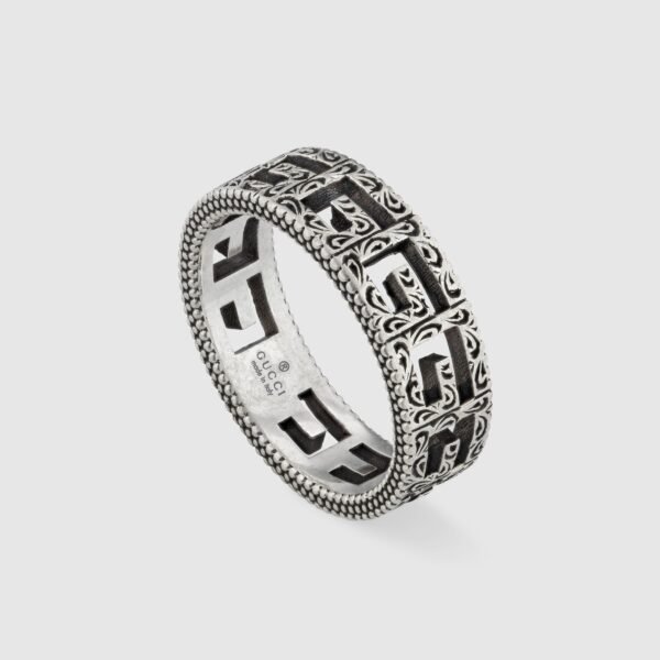 Double G Square G 5mm Ring