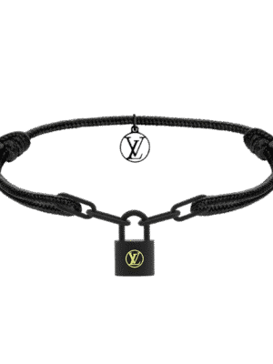 Louis Silver Lockit Titanium Bracelet