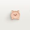 18k C De Earrings