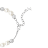 18K Louis Monogram White Pearls Bracelet