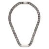 Double G Logo Enamel Chain Necklace
