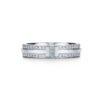 18K T Narrow Pav¨¦ Diamond Ring