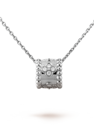 18K Perl¨¦e Clovers Pendant Necklace