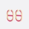 18K CD 30 Montaigne Rani Pink Earrings