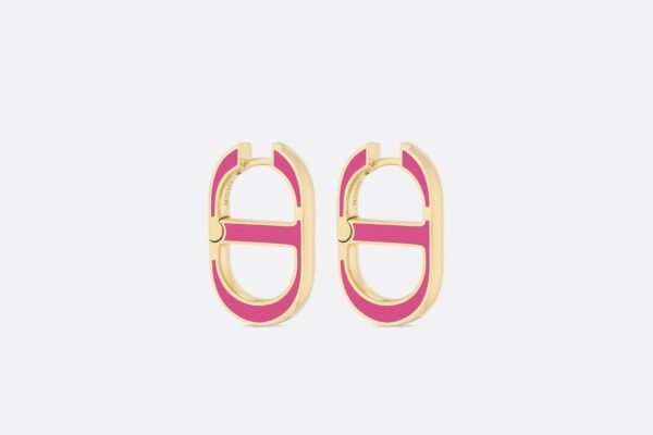 18K CD 30 Montaigne Rani Pink Earrings