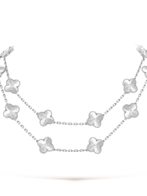 18K Vintage Alhambra 20 Motifs Long Necklace