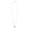 18K Mini Pop H Blue Necklace