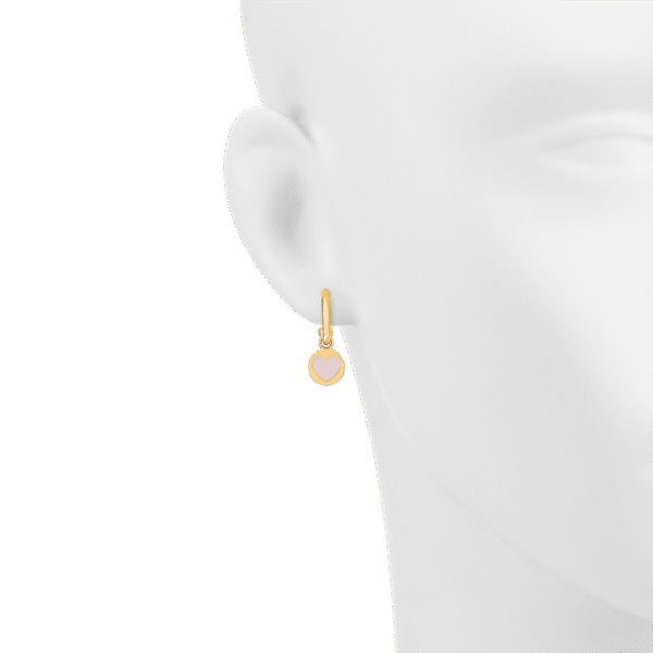 18K Louis Iconic Heart Earrings