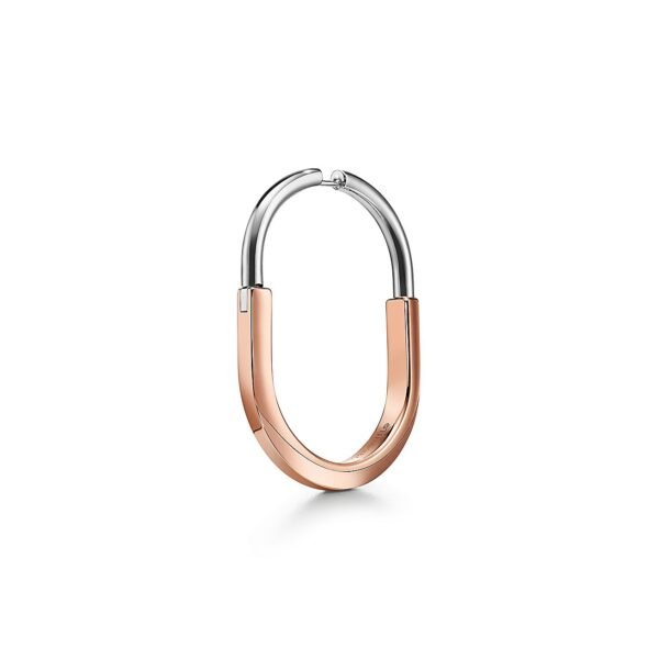 18K T Lock Diamond Earrings