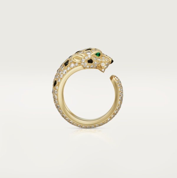18K Panth¨¨re De Diamond Ring