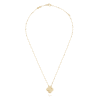 18K Vintage Alhambra Pendant Clover Necklace