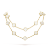 18K Vintage Alhambra 20 Motifs Long Necklace