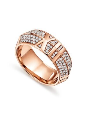 18K T Atlas x Closed Wide Ring