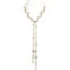 18K CC Pearl Chain Necklace