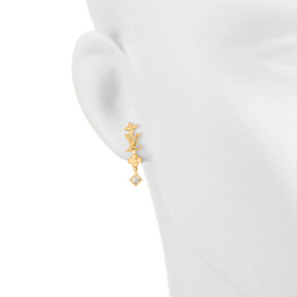 18K Louis In the Sky Earrings