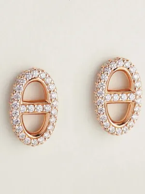 18K Farandole Diamond H Earrings