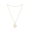 18K Magic Alhambra One Motif Pearl Necklace