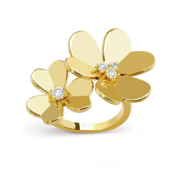 18K Frivole Between the Finger Ring