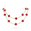 18K Vintage Alhambra 20 Motifs Long Necklace
