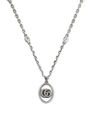 Double G Pendant Necklace