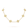 18K Vintage Alhambra 10 Motifs Necklace