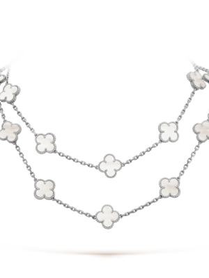 18K Vintage Alhambra 20 Motifs Long Necklace
