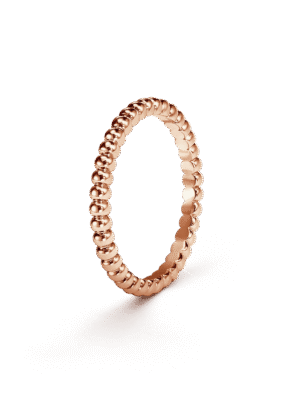 18K Rose Gold Perl¨¦e Pearls Of Gold Ring