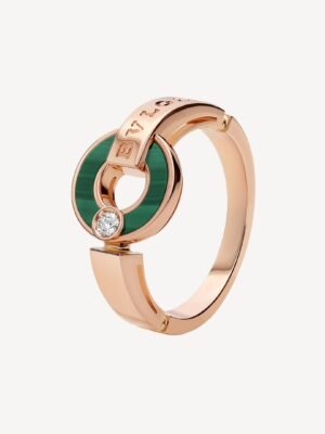 18K BV Malachite Ring