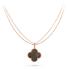 18K Magic Alhambra One Motif Pearl Necklace