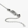 18K CC Resin Diamonds Necklace