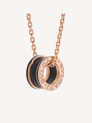 18K B.ZERO1 Black Ceramic Necklace