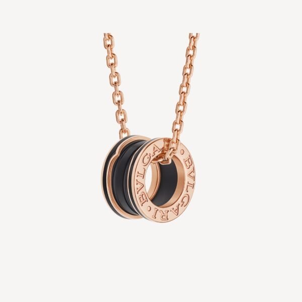 18K B.ZERO1 Black Ceramic Necklace