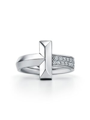 18K T Narrow Pav¨¦ Ring