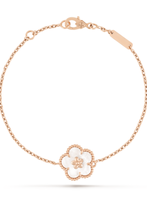 18K Lucky Spring Plum Blossom Bracelet