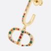 18K CD 30 Montaigne Crystals Earrings
