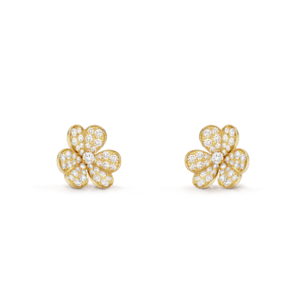 18K Yellow Gold Frivole Small Model Earrings