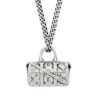18K Louis Monogram Chain Bag Necklace