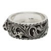 Double G Feline Head Ring