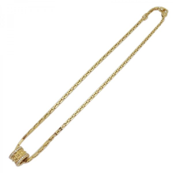 18K B.ZERO1  Diamonds Chain Link Necklace