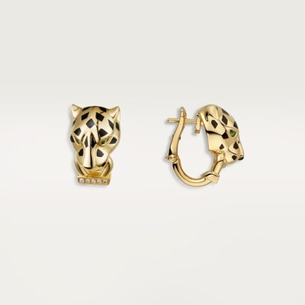 18K Panth¨¨re De Earrings