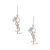 18K Saint Monogram Palmier Statement Earrings