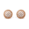18K Perl¨¦e Diamonds Earrings