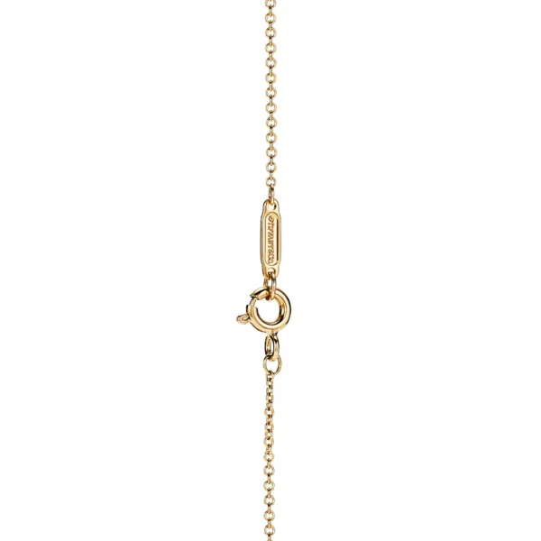 18K Return to Tiffany Mini Double Heart Necklace