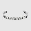 Double G Interlocking G Cuff Bracelet