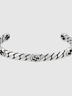 Double G Interlocking G Cuff Bracelet