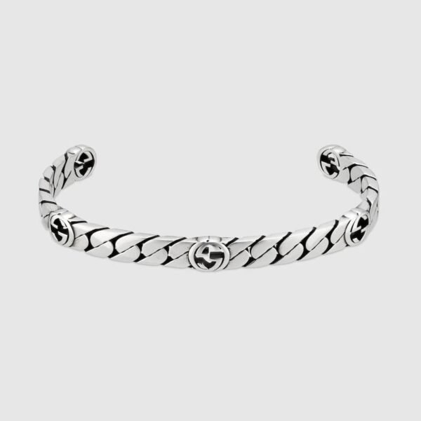 Double G Interlocking G Cuff Bracelet