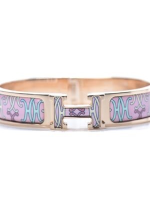 18K Clic H H Lift Pink Bracelet