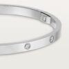 18K Love Six Diamonds Small Bracelet