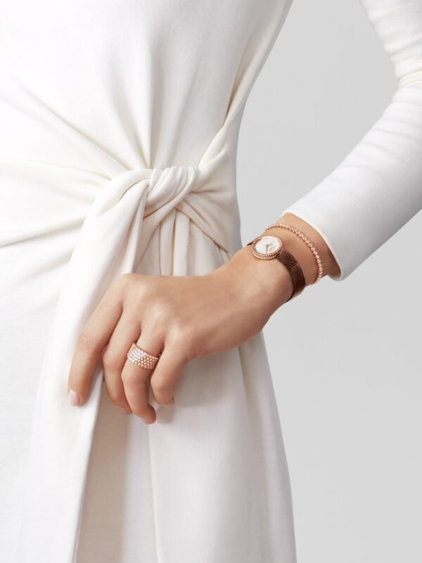 18K Rose Gold Perl¨¦e Pearls Bracelet